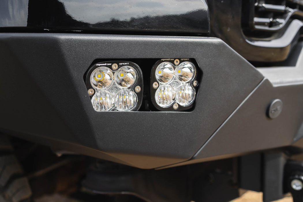 DV8 Offroad 2020-2023 GMC Sierra 2500/3500 Spec Series Front Bumper – on the trail, image 12 of 15