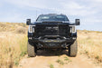 DV8 Offroad 2020-2023 GMC Sierra 2500/3500 Spec Series Front Bumper – on the trail, image 8 of 15