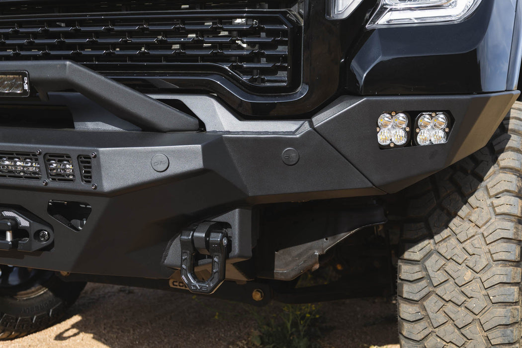 DV8 Offroad 2020-2023 GMC Sierra 2500/3500 Spec Series Front Bumper – on the trail, image 9 of 15