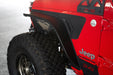 DV8 Offroad 2020-2026 Jeep Gladiator JT Slim Fender Flares – installed on vehicle, image 8 of 20