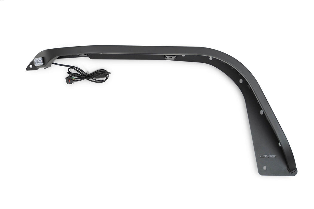 DV8 Offroad 2020-2026 Jeep Gladiator JT Slim Fender Flares – product view, image 19 of 20