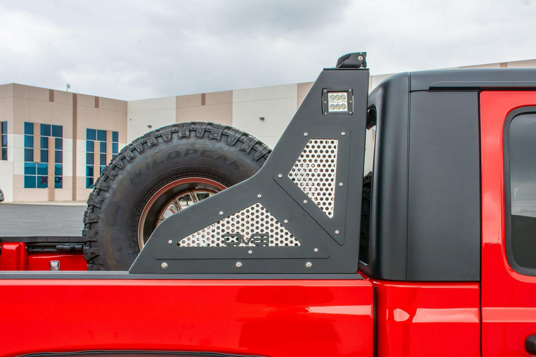 DV8 Offroad 2020-2026 Jeep Gladiator JT Chase Rack – on the trail, image 10 of 11