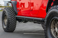 DV8 Offroad 2020-2026 Jeep Gladiator JT Rock Sliders with Step – on the trail, image 7 of 7