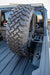 DV8 Offroad 2020-2025 Jeep Gladiator JT Stand Up Spare Tire Mount – on the trail, image 7 of 8