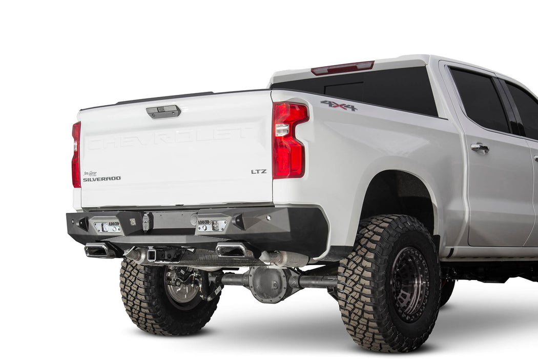 Addictive Desert Designs 2019-2021 Chevy/GMC 1500 Stealth Fighter Rear Bumper w/ Exhaust Tips – image 2 of 9