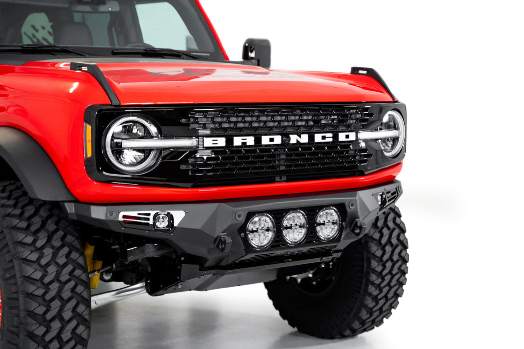 Addictive Desert Designs 2021-2026 Ford Bronco Bomber Front Bumper (Rigid) – image 1 of 16