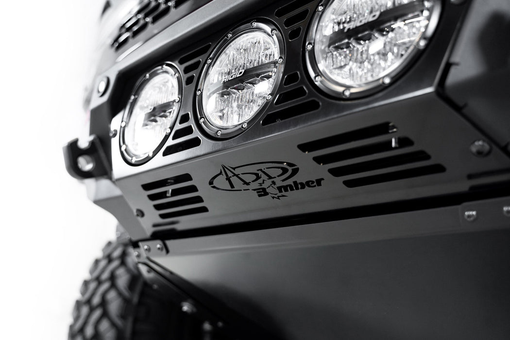 Addictive Desert Designs 2021-2026 Ford Bronco Bomber Front Bumper (Rigid) – image 8 of 16