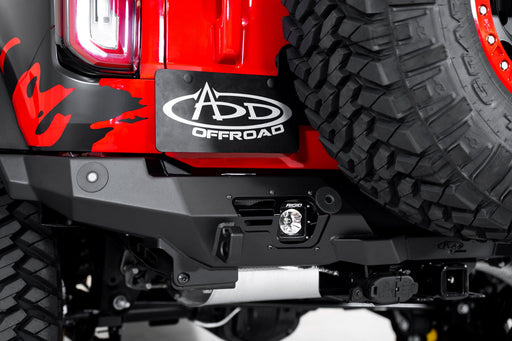 Addictive Desert Designs 2021-2026 Ford Bronco Bomber Rear Bumper – image 2 of 18