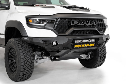Addictive Desert Designs 2021-2024 RAM 1500 TRX Bomber Front Bumper (20 Inch Lights) – image 1 of 10