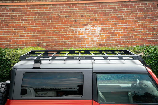 DV8 Offroad 2021-2025 Ford Bronco 2-Door Hard Top Roof Rack – image 2 of 16