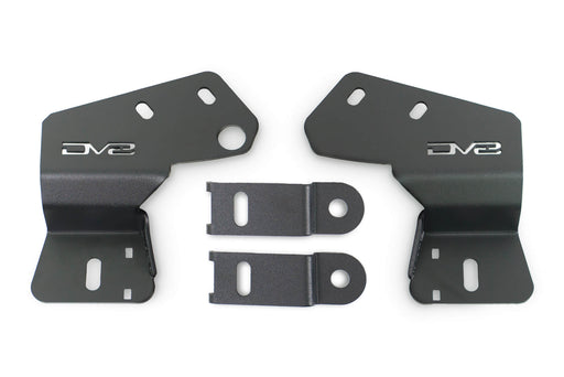 DV8 Offroad 2021-2026 Ford Bronco A-Pillar Dual Light Pod Drop Mounts – product view, image 1 of 18