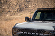 DV8 Offroad 2021-2026 Ford Bronco A-Pillar Dual Light Pod Drop Mounts – installed on vehicle, image 9 of 18
