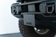 DV8 Offroad 2021-2026 Ford Bronco Capable Bumper Front License Plate Mount – installed on vehicle, image 3 of 13
