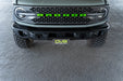 DV8 Offroad 2021-2026 Ford Bronco Capable Bumper Front License Plate Mount – installed on vehicle, image 7 of 13