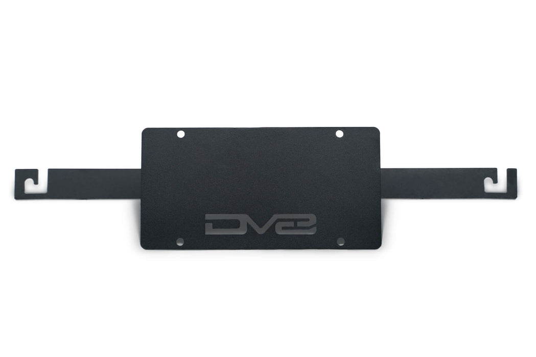 DV8 Offroad 2021-2026 Ford Bronco Capable Bumper Front License Plate Mount – product view, image 1 of 13