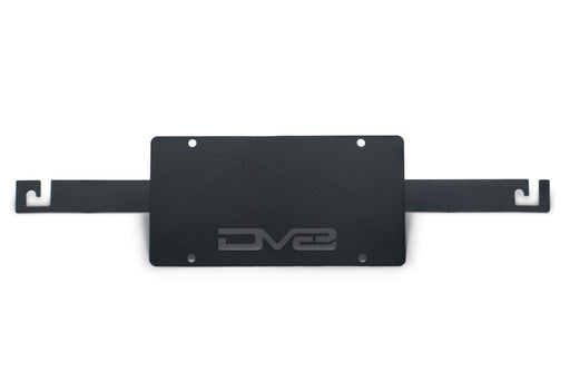 DV8 Offroad 2021-2026 Ford Bronco Capable Bumper Front License Plate Mount – product view, image 1 of 13