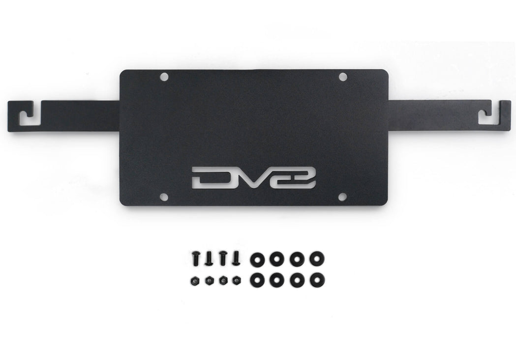 DV8 Offroad 2021-2026 Ford Bronco Capable Bumper Front License Plate Mount – product view, image 13 of 13