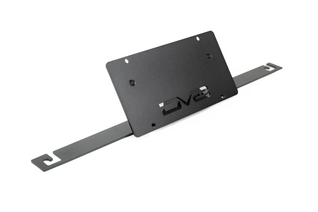 DV8 Offroad 2021-2026 Ford Bronco Capable Bumper Slanted Front License Plate Mount – product view, image 13 of 20