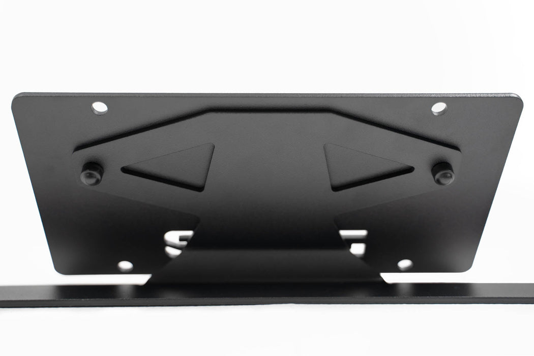 DV8 Offroad 2021-2026 Ford Bronco Capable Bumper Slanted Front License Plate Mount – product view, image 15 of 20
