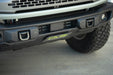 DV8 Offroad 2021-2026 Ford Bronco Capable Bumper Slanted Front License Plate Mount – installed on vehicle, image 10 of 20