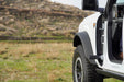 DV8 Offroad 2021-2026 Ford Bronco Foot Pegs – installed on vehicle, image 8 of 16