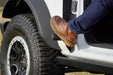 DV8 Offroad 2021-2026 Ford Bronco Foot Pegs – installed on vehicle, image 5 of 16