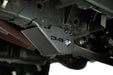 DV8 Offroad 2021-2026 Ford Bronco Trailing Arm Skid Plates No OEM Skid – installed on vehicle, image 2 of 11