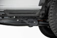 DV8 Offroad 2021-2026 Ford Bronco Trailing Arm Skid Plates No OEM Skid – installed on vehicle, image 3 of 11