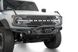 Addictive Desert Designs 2021-2026 Ford Bronco Krawler Front Bumper – installed on vehicle, image 1 of 18