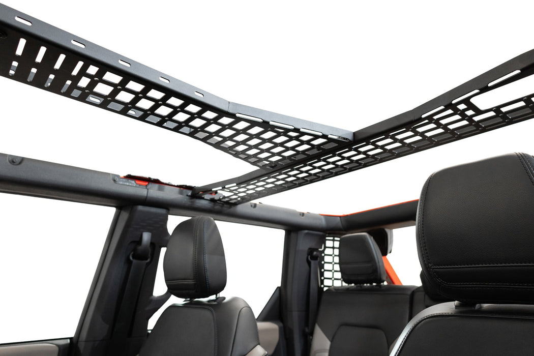 Addictive Desert Designs 2021-2026 Ford Bronco Overhead Molle Panels – installed on vehicle, image 5 of 8