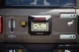 DV8 Offroad 2021-2026 Ford Bronco Spare Tire Delete – installed on vehicle, image 8 of 18
