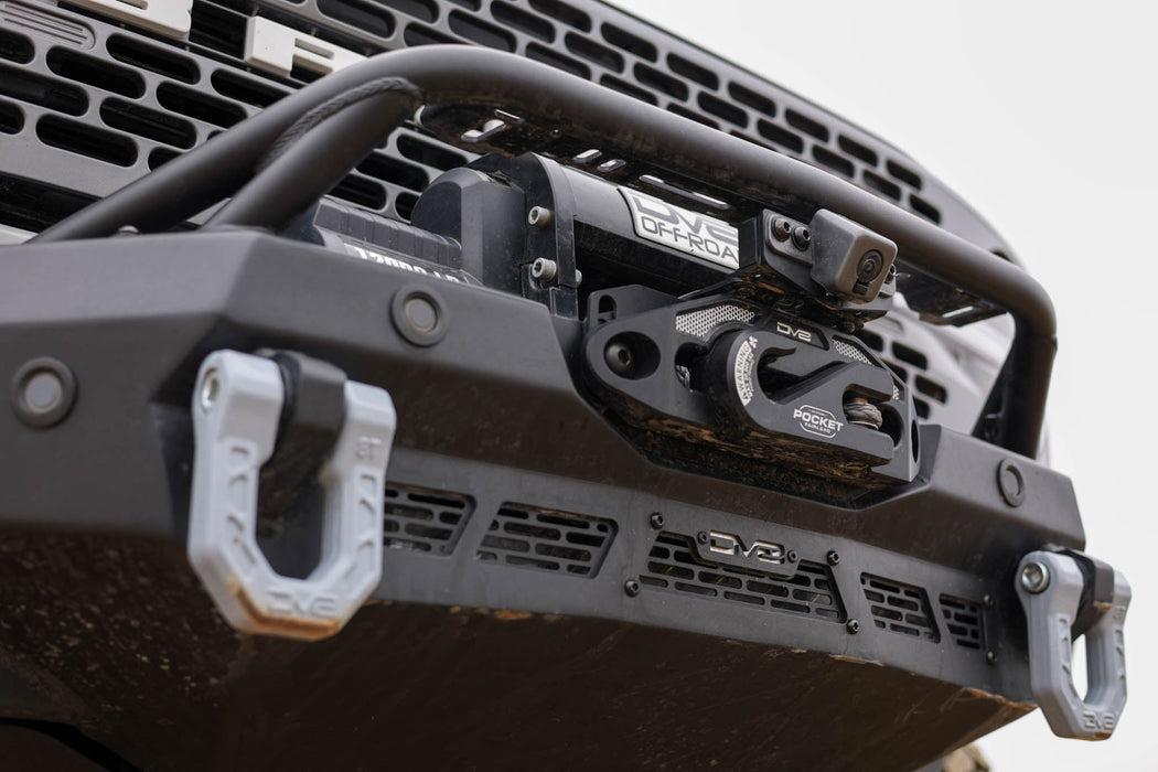 DV8 Offroad 2021-2026 Ford Bronco Spec Series Front Bumper – installed on vehicle, image 12 of 20