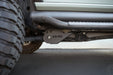 DV8 Offroad 2021-2026 Ford Bronco Trailing Arm Skid Plates With OEM Skid – installed on vehicle, image 3 of 11