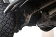 DV8 Offroad 2021-2026 Ford Bronco Trailing Arm Skid Plates With OEM Skid – installed on vehicle, image 4 of 11
