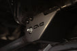 DV8 Offroad 2021-2026 Ford Bronco Trailing Arm Skid Plates With OEM Skid – installed on vehicle, image 6 of 11