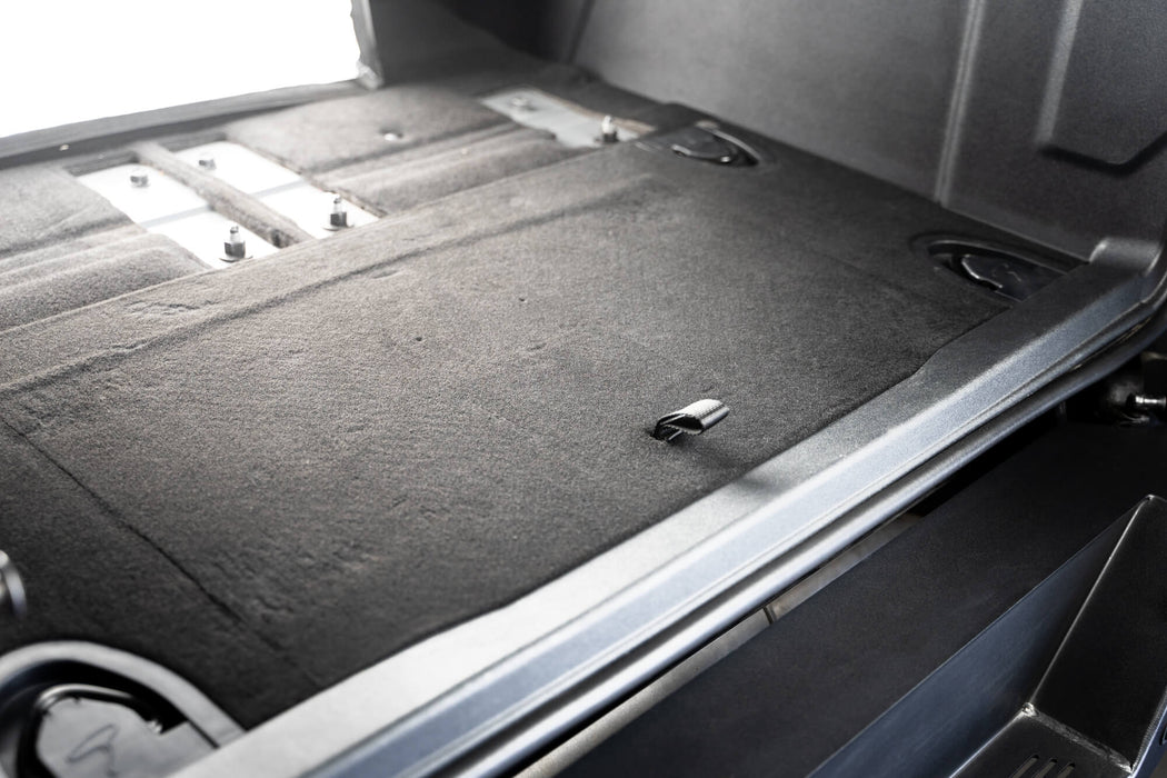 DV8 Offroad 2021-2026 Ford Bronco Air Compressor Mount & Storage Box – installed on vehicle, image 3 of 11
