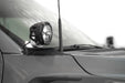 Addictive Desert Designs 2021-2026 Ford F-150 & Raptor Ditch Light Brackets – installed on vehicle, image 9 of 10