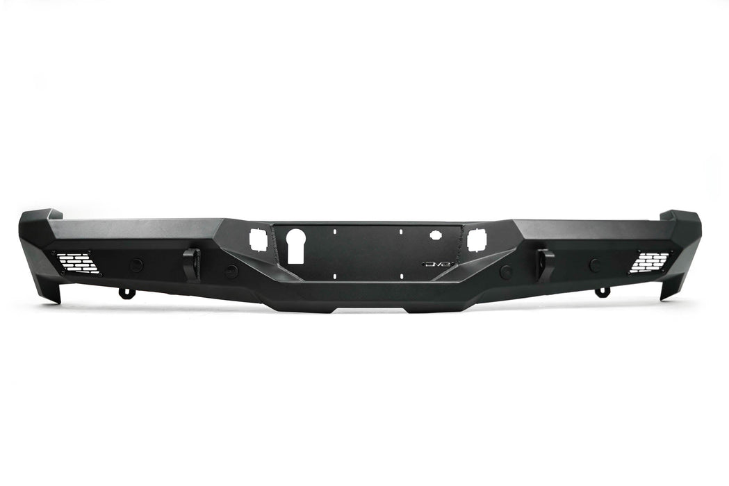 DV8 Offroad 2021-2023 Ford F-150 Spec Series Rear Bumper – dimensions diagram, image 1 of 13