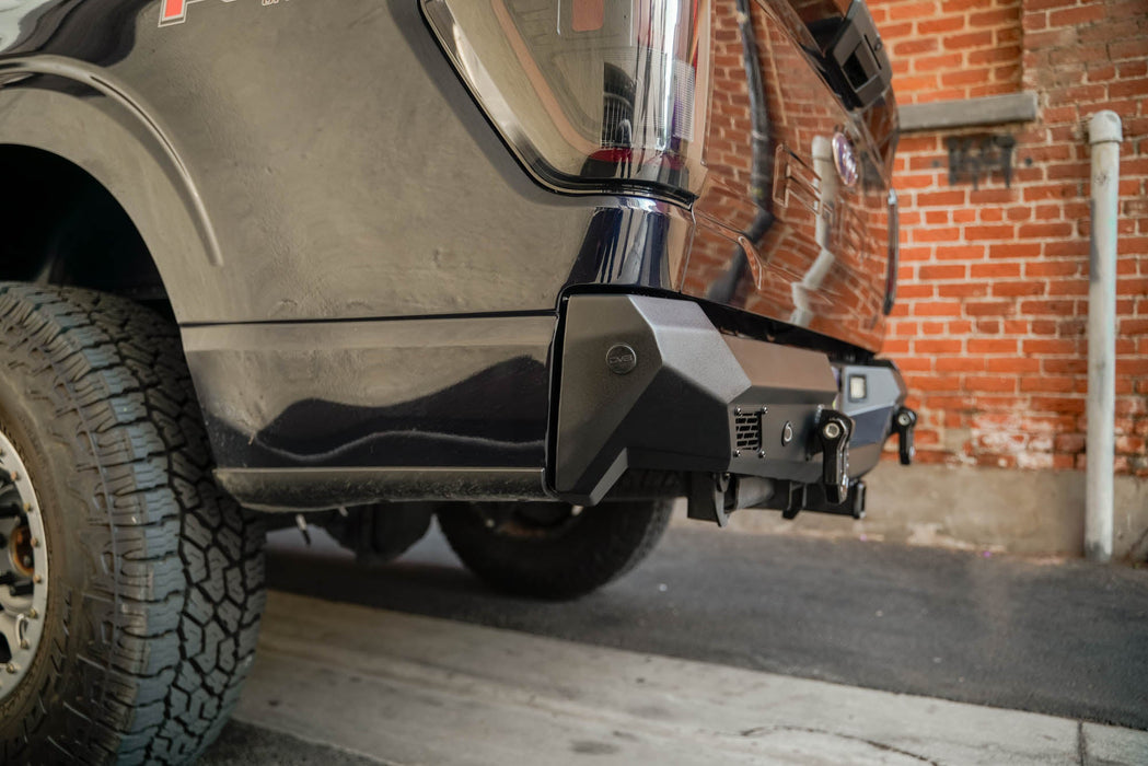 DV8 Offroad 2021-2023 Ford F-150 Spec Series Rear Bumper – installed on vehicle, image 5 of 13