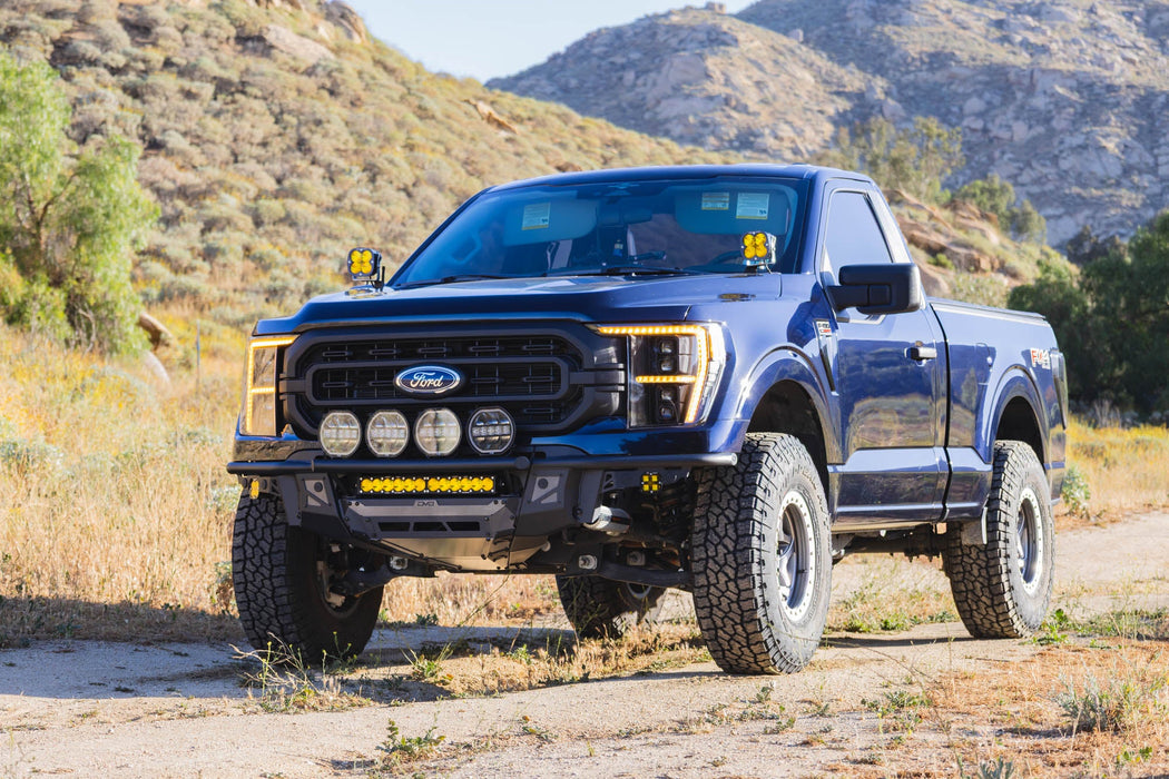 DV8 Offroad 2021-2023 Ford F-150 Tube Front Bumper – on the trail, image 2 of 13