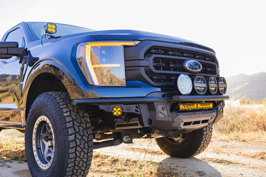 DV8 Offroad 2021-2023 Ford F-150 Tube Front Bumper – on the trail, image 9 of 13