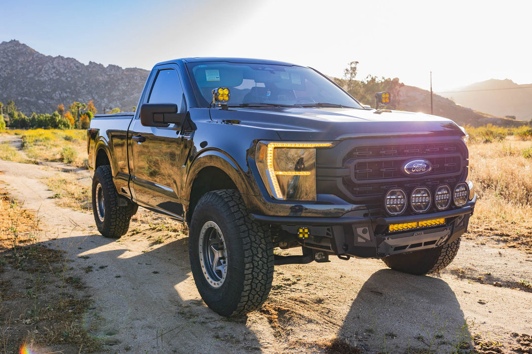 DV8 Offroad 2021-2023 Ford F-150 Tube Front Bumper – on the trail, image 3 of 13