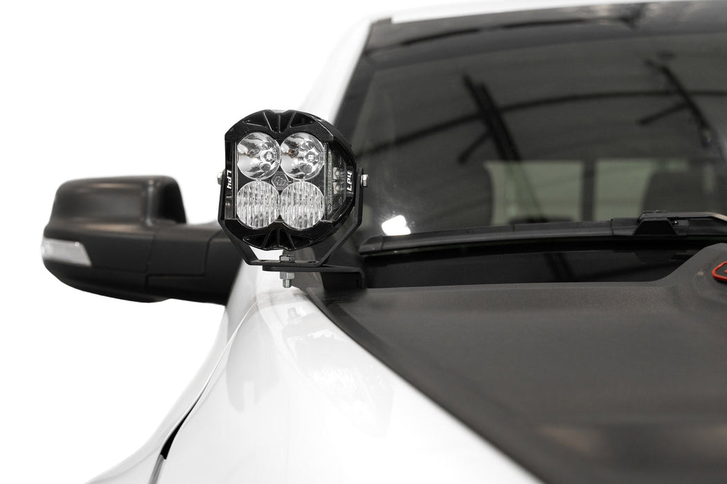 Addictive Desert Designs 2021-2025 RAM TRX & RHO Ditch Light Brackets – installed on vehicle, image 6 of 9