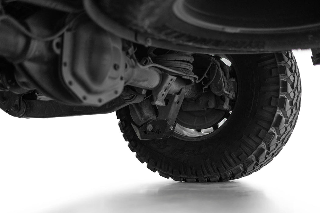 Addictive Desert Designs 2021-2025 Ram TRX & RHO Rear Shock Guards – installed on vehicle, image 7 of 8