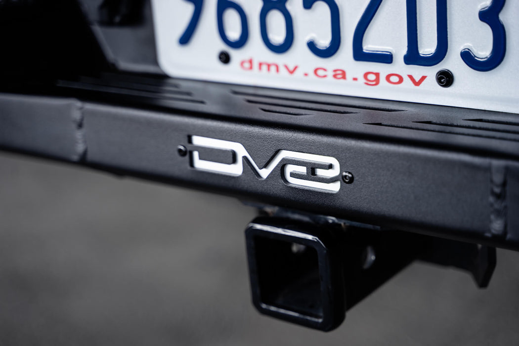 DV8 Offroad 2021-2026 Ford F-150 MTO Series Rear Bumper – installed on vehicle, image 8 of 14