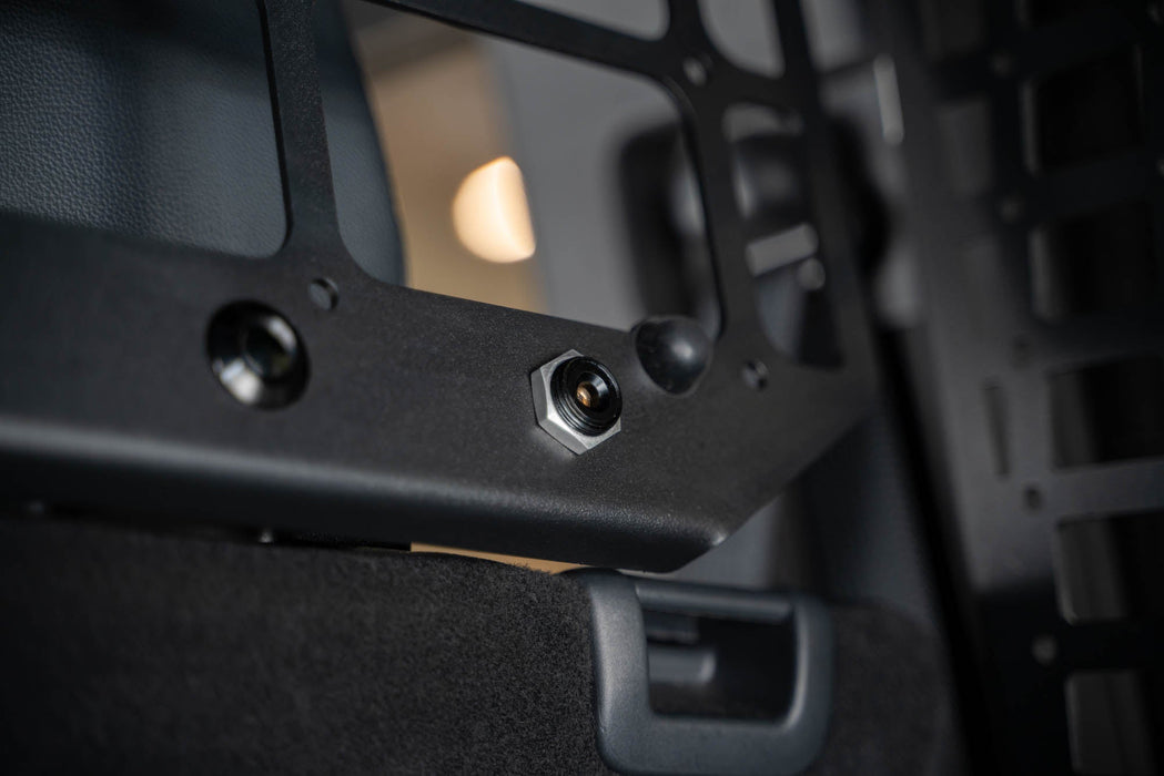 DV8 Offroad 2021-2024 Ford Bronco Dog Barrier – installed on vehicle, image 17 of 20