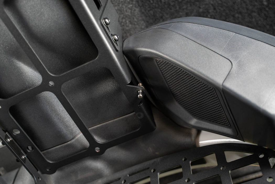 DV8 Offroad 2021-2024 Ford Bronco Dog Barrier – installed on vehicle, image 19 of 20