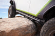 DV8 Offroad 2021-2026 Ford Bronco FS-15 4-Door Rock Sliders V2 – on the trail, image 2 of 19