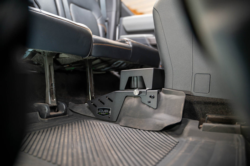 DV8 Offroad 2021-2024 Ford Bronco Rear Seat Cup Holder and Molle Panels – installed on vehicle, image 4 of 14