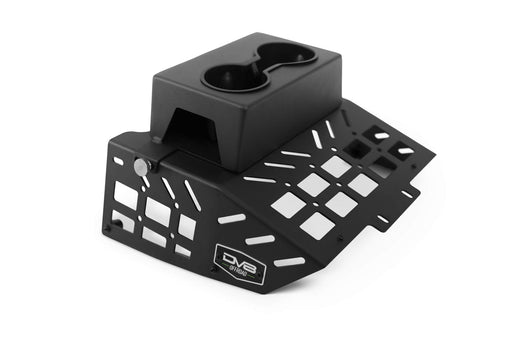 DV8 Offroad 2021-2024 Ford Bronco Rear Seat Cup Holder and Molle Panels – product view, image 1 of 14